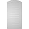 Ekena Millwork Arch Top Surface Mount PVC Gable Vent: Non-Functional, w/ 3-1/2"W x 1"P Standard Frame, 22"W x 40"H GVPAR22X4001SN - alternate 4
